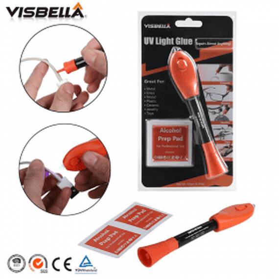 Adeziv lichid cu lumina UV VISBELLA - - Roveli