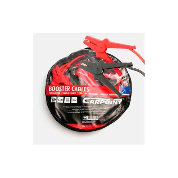 Cabluri pornire Carpoint 12V/24V , cablu de 16mm grosime si 3.5m lungime - - Roveli