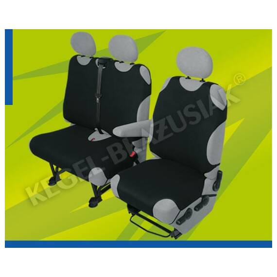 Huse scaun auto maieu VAN 2+1 locuri - BAV-1067-253-4010 - - Roveli