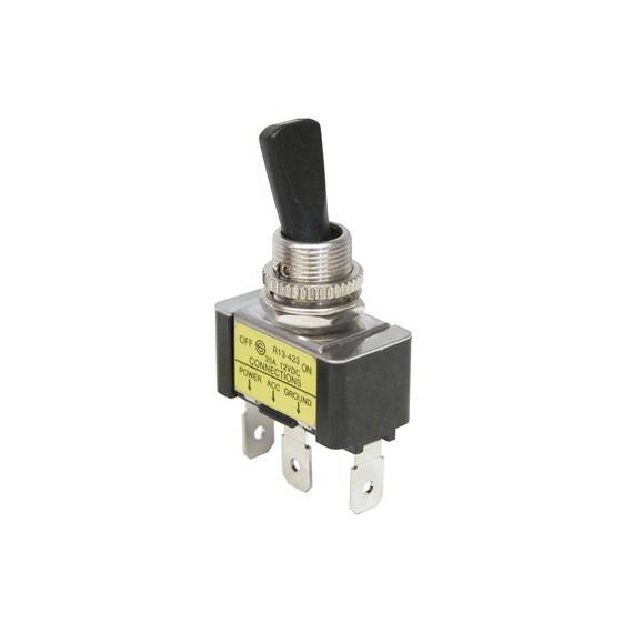 Intrerupator auto on/off negru - BA-810680 - - Roveli