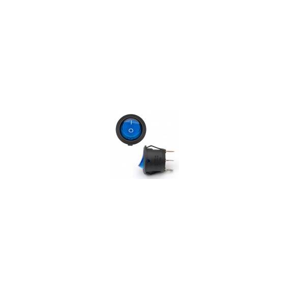 Intrerupator rotund albastru 20Ah -  - 302012B - - Roveli