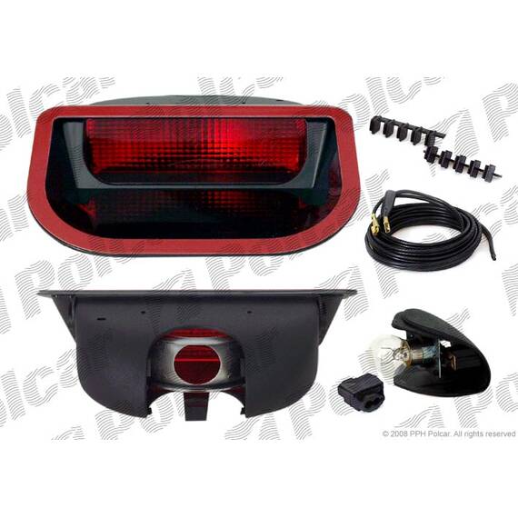 Lampa stop suplimentara Fso POLONEZ  CARO 01.1978-12.2002   12/24V - BAV-9900912E - - Roveli