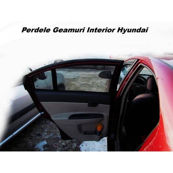Perdele geamuri auto interior Hyundai Accent 2005-2011 sedan - - Roveli