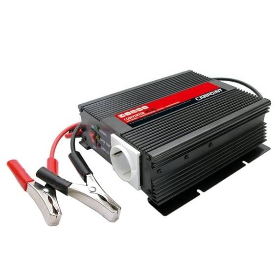 Transformator 24V-230V  600W-1500W 50Hz  Convertor auto cu protectii la supra-sarcina  baterie descarcata  supravoltaj  scurt-circuit - BA-510313 - - Roveli