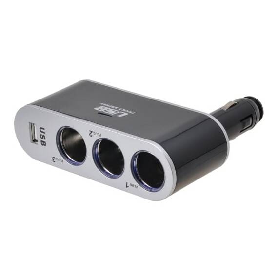 Triplu stecher  bricheta + USB - - Roveli