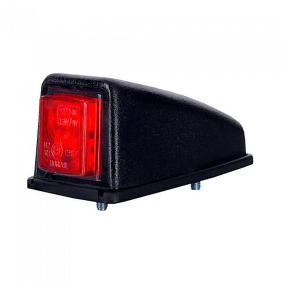 Lampa gabarit auto 12/24V cu LED, culoare Rosie , 52x47x102mm, fixare cu suruburi - - Roveli