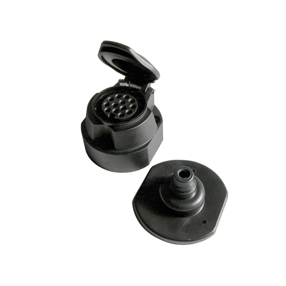 Priza remorca 12V 13 pini plastic Tip Jager - - Roveli