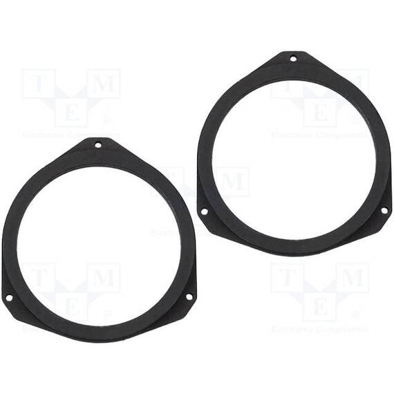 Inele adaptoare difuzoare din MDF; 165mm; Citroen; impregnat - - Roveli
