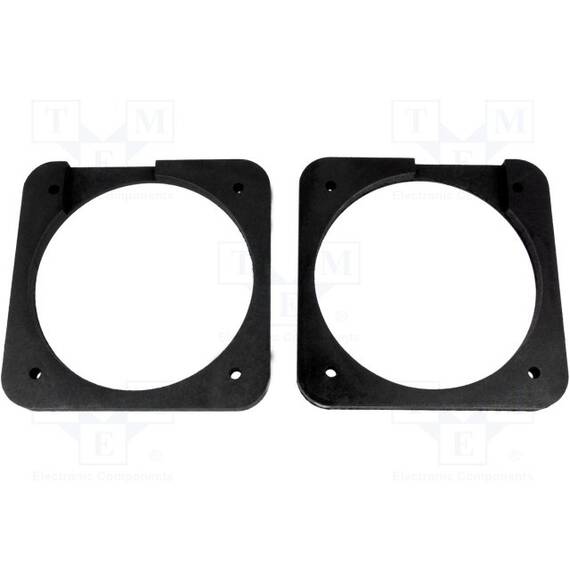 Inele adaptoare difuzoare din MDF; 130mm; Volvo; impregnat - - Roveli