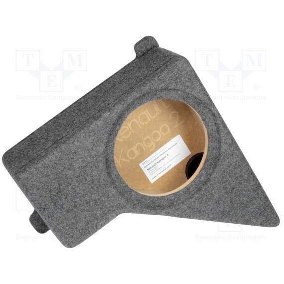 Carcasa difuzor; MDF; 8l; 200mm; tesatura; melanj gri; Renault - - Roveli