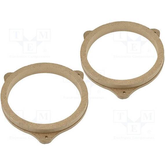 Inele adaptoare difuzoare din MDF; 165mm; Rover; impregnat, lacuit - - Roveli