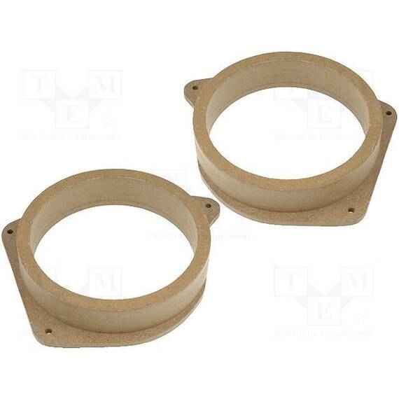Inele adaptoare difuzoare din MDF; 165mm; Seat; impregnat, lacuit - - Roveli
