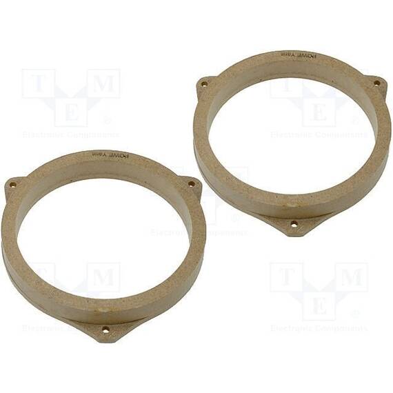 Inele adaptoare difuzoare din MDF; 165mm; Toyota; impregnat, lacuit - - Roveli