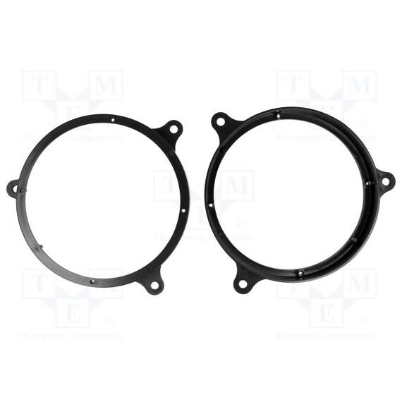 Inele adaptoare difuzoare 165mm; Mercedes C-class usi fata - - Roveli