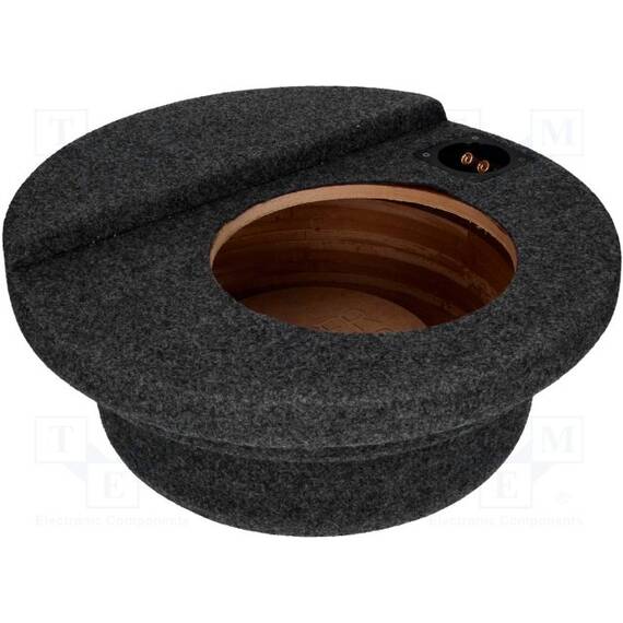 Carcasa difuzor; MDF; 15l; 250mm; tesatura; melanj gri; 270mm - - Roveli