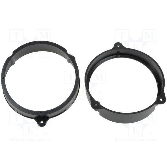 Inele adaptoare difuzoare 165mm; Mercedes CLK-class usi fata - - Roveli