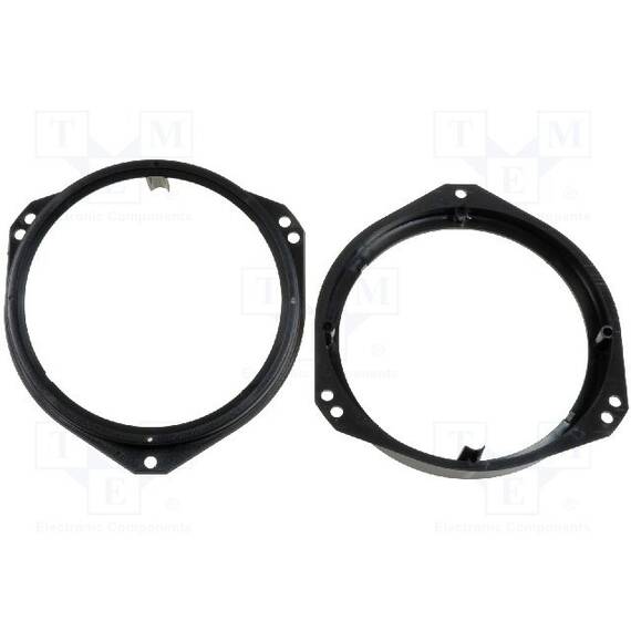 Inele adaptoare difuzoare 165mm; BMW X5 usi fata, Opel Corsa B usi fata - - Roveli