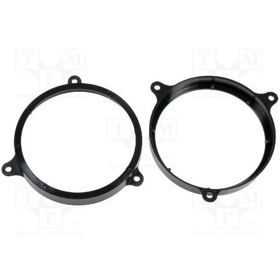 Inele adaptoare difuzoare 165mm; Toyota Avensis usi spate; Toyota Avensis - - Roveli