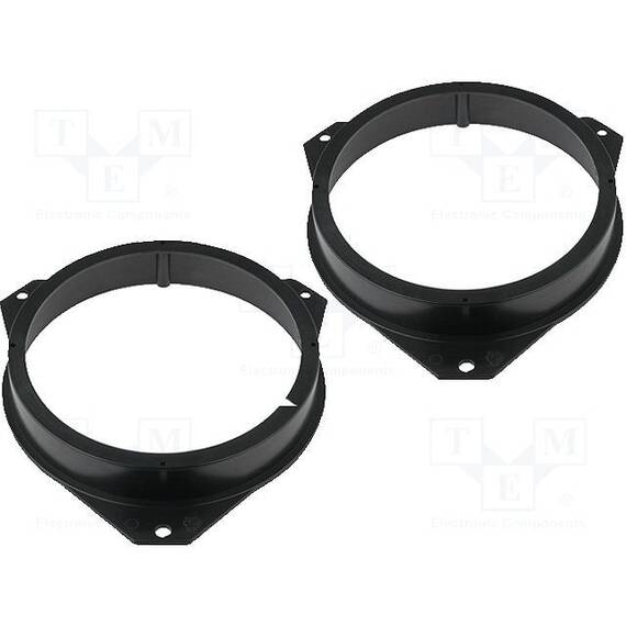 Inele adaptoare difuzoare 165mm; Citroen Berlingo usi fata - - Roveli