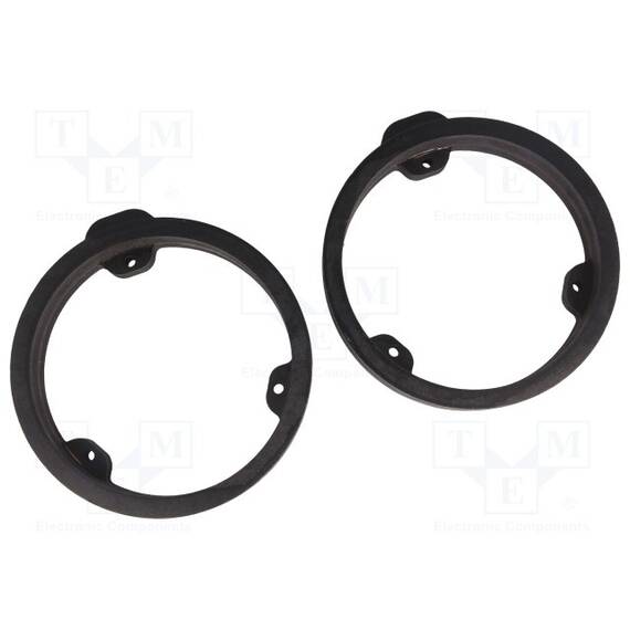 Inele adaptoare difuzoare din MDF; 165mm; Mercedes; impregnat - - Roveli