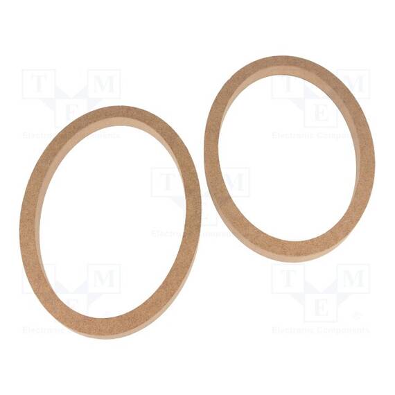 Inele adaptoare difuzoare din MDF; 6"x9" - - Roveli
