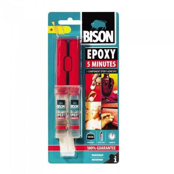 BISON Epoxy 5Min. adeziv rapid 2x12ml bl. - - Roveli