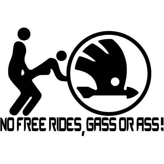 Sticker Auto Nfr Skoda - - Roveli