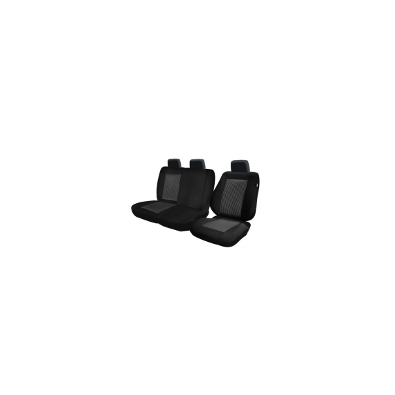 Set Huse Scaun Cargo Lux Negru (Dif.Modele) - - Roveli