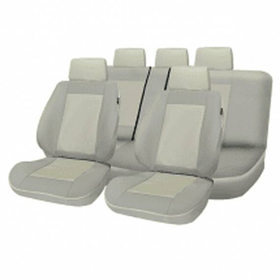 Set Huse Scaun Lux - Bej(Dif.Modele) - - Roveli