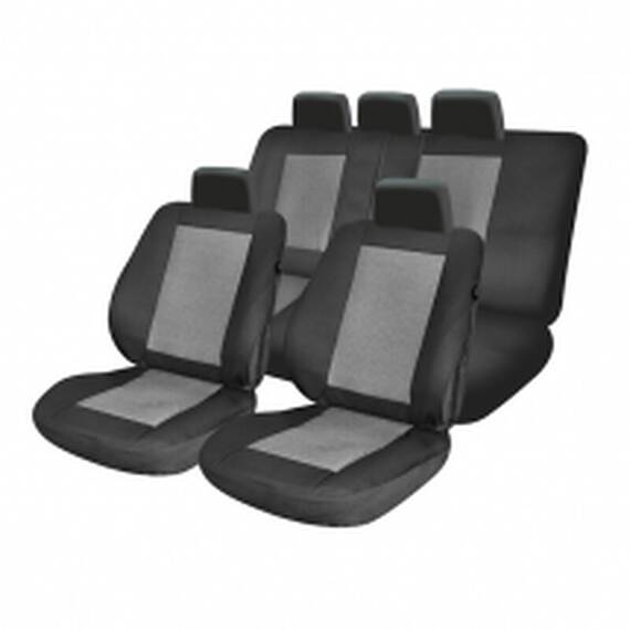 Set Huse Scaun Lux Negru M02 - - Roveli