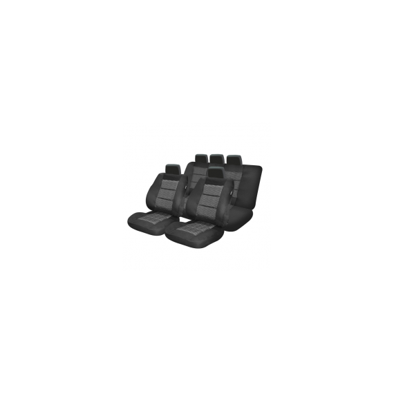 Set Huse Scaun Premium Lux Negru M04 - - Roveli