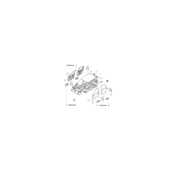 Obturator 20 X 50 Log./Sand I.Ii/Clio Iii - - Roveli