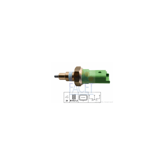 Comutator Lampa Marsarier Log./Sand. 1.2 16V - - Roveli