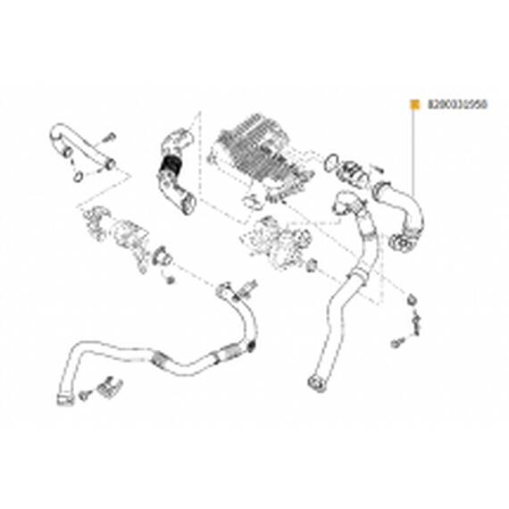 Conducta Aer Intrare Turbocompresor - - Roveli