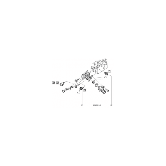 Senzor Captor Temperatura Lichid Racire Log.1.4/1.6 - - Roveli