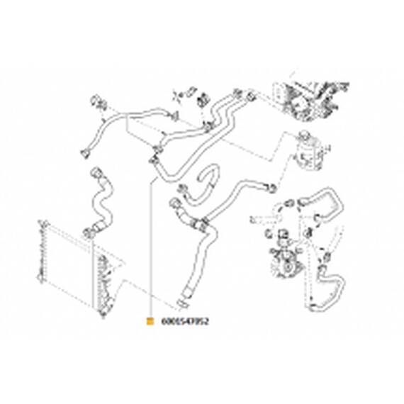 Conducta Iesire Rad.Incalzire Log. Mpi 1.4/1.6 - - Roveli