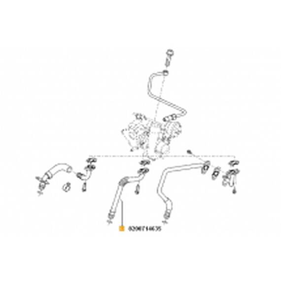 Conducta Retur Turbosuflanta Log./Sand. 1.5 (E3) - - Roveli