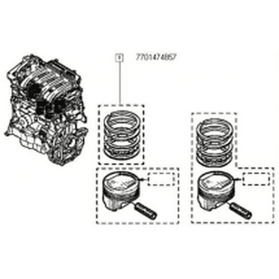 Set Segmenti Log./Sand. 1.4/1.6 - - Roveli