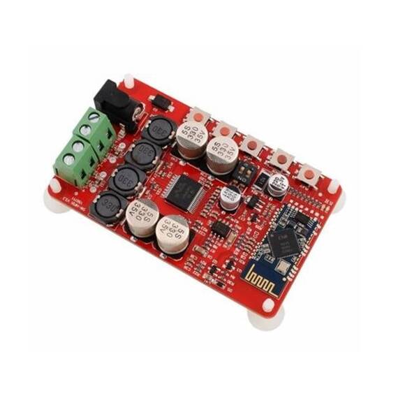 Kit amplificator Clasa D, 2 x 50W, cu Bluetooth, TDA7492P - - Roveli