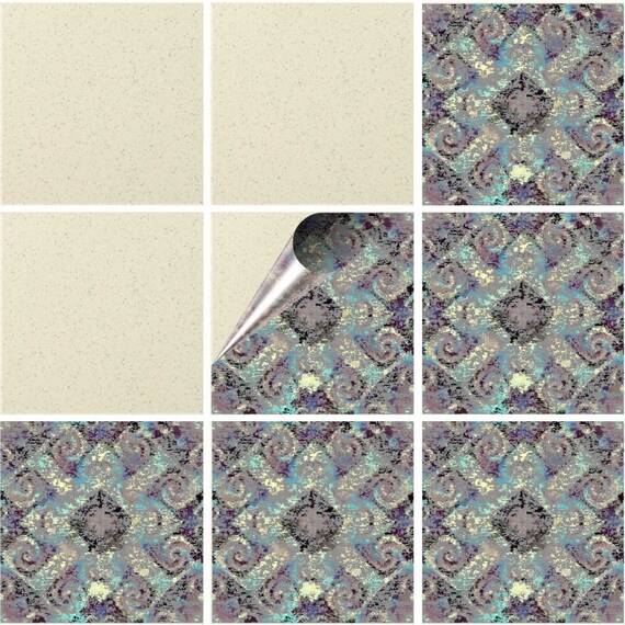 Set 100 buc. x Sticker Autocolant Faianta Decorativa "Kitchen Design" model K-FAI-634  - - Roveli