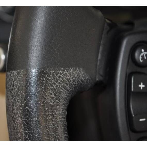 Vopsea reconditionat volan din piele, (vopsea + lac fixator) - - Roveli