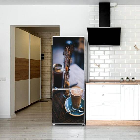 Autocolant imprimat pentru Frigider, 200 x 90cm, model KM-FRIDGE-25 - - Roveli