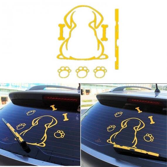 Sticker reflectorizant Luneta PUDEL - - Roveli