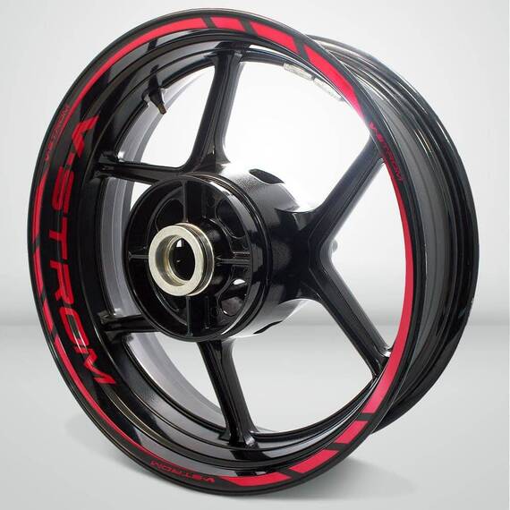 Set stickere moto pentru jante - Suzuki Vstrom - - Roveli