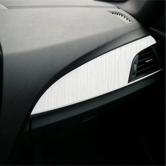 Folie Auto Colantare Trimuri, Model Lemn Alb, 100 x 45cm - - Roveli