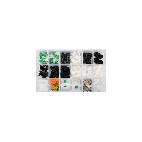 Set clipsuri AUDI 160buc. COD: 06664 - - Roveli