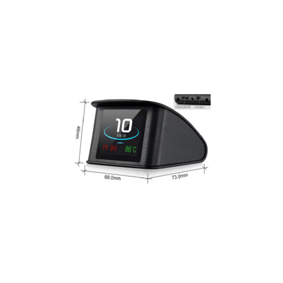Head Up Display cu conectare OBD2 | Aparat diagnosticare si afisaj informatii bord - - Roveli