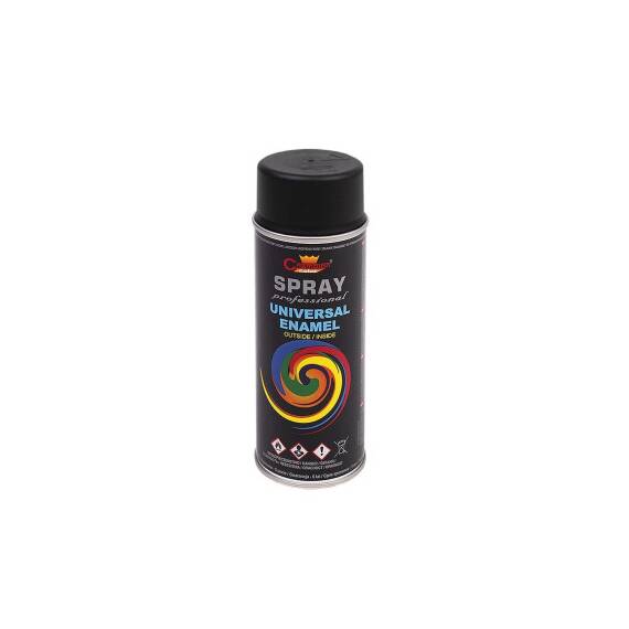 Spray vopsea Profesional CHAMPION NEGRU MAT 400ml (RAL9005) - - Roveli