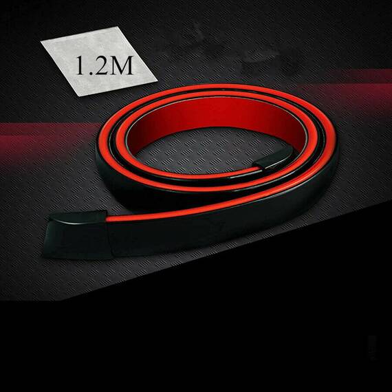 Eleron auto cu lampa stop frana suplimentara pentru autoturisme, 12V, 120cm, Negru - - Roveli