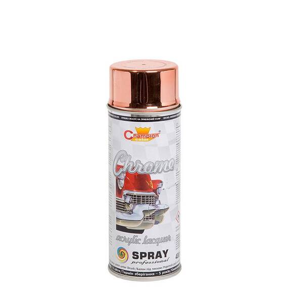 Spray Vopsea Crom Cupru 400ml Champion Color - - Roveli